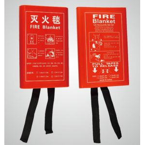 Buy cheap 1.8m*1.8m Fiberglass Fire Blanket Safety Heat Resistant Insulation Blanket from wholesalers