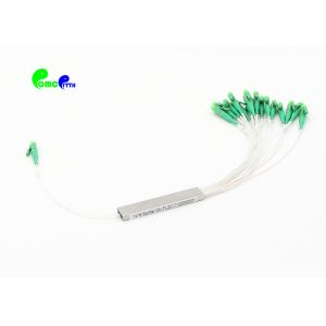 Fiber Optic PLC Splitter 1x16 Blockless With LC APC 9 / 125μm Connector