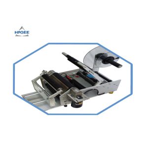 Adhesive Stick Semi Auto Labeling Machine / Can Labeling Machine For Capping