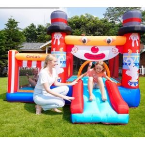 Buy cheap Outdoor Backyard 0.55mm PVC Bouncy Castle And Slide For Toddlers from wholesalers