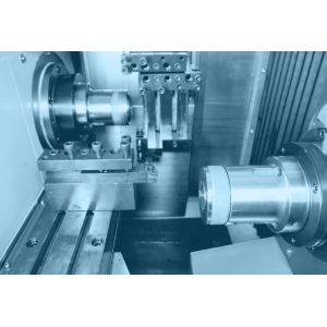 Buy cheap High Rigidity Automated Dual Spindle Lathe Easy To Operate 2 Channels Hydraulic System from wholesalers