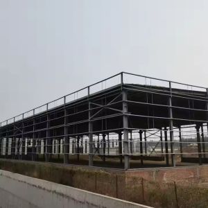 5m Bay Prefabricated Steel Structure Warehouse Building High Fire Resistance