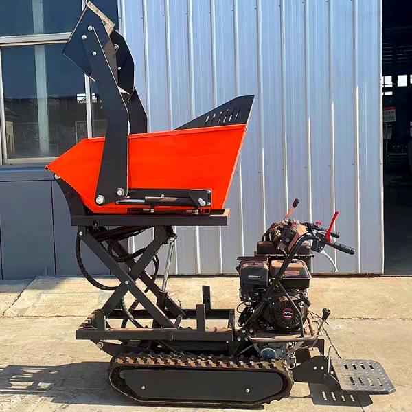 s All-Terrain Full Hydraulic Mini Truck Tracked Crawler Dumper for Other Applications