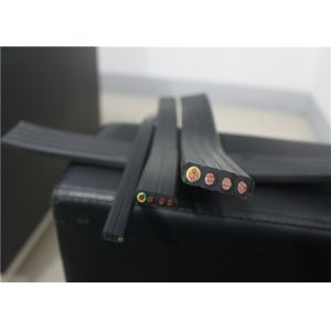 Buy cheap Multicore Overhead Crane Spare Parts Rubber Sheath Flexible Flat Cable from wholesalers