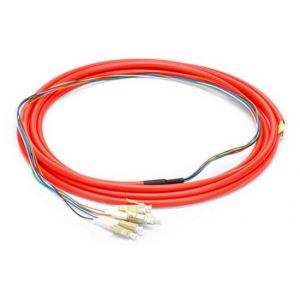 Buy cheap LC UPC 12 Fibers OM1 Multimode Bunch PVC 0.9mm with Jacket FOPT 11F12411-2（7242203）OM1 G.652.D/G.657.A1/G.657.A2 from wholesalers
