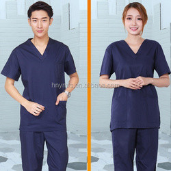 Buy cheap Custom Cotton And Polycotton Hospital Medical Scrub Uniform from wholesalers