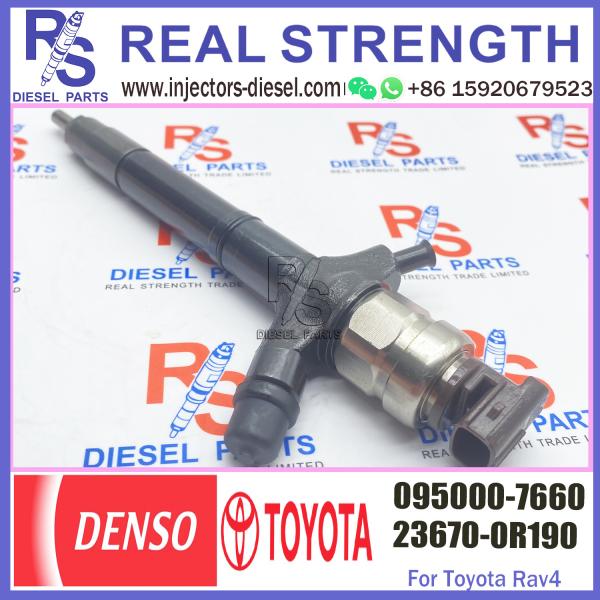 Hot sale diesel injection nozzle injector 095000-6970 095000-7660 engine pump injector sprayer 23670-09190 23670-0R190