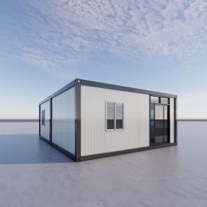 Buy cheap Soundproof Prefabricated Container Homes With Rock Wool Sandwich Panel from wholesalers