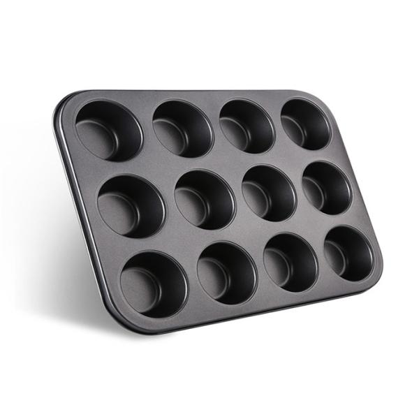 Quality RK Bakeware China Foodservice Aluminium Muffin Cupcake Baking Tray for sale