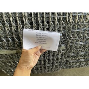 2.0mmX2.0mm 280m roll Length Galvanized Pipeline reinforced mesh for Oil