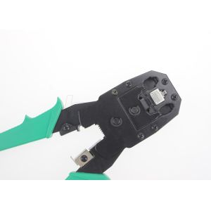 Carbon Steel Material RJ11 RJ45 Crimping Tool / Network Cable Crimping Tool