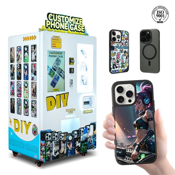 China Credit Card Payment Phone Case Printing Vending Machine with 1.5Pi Minimum Ink Droplet and High Resolution Printing on sale China Credit Card Payment Phone Case Printing Vending Machine with 1.5Pi Minimum Ink Droplet and High Resolution Printing on sale