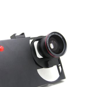 0.42X Macro Cell Phone Fisheye Lens 2 In 1 Photo Lens With Rohs Certification