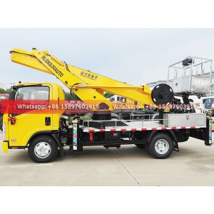 Buy cheap Cheaper Price KV100 ISUZU Hydraulic Aerial Manlift Work Platform Truck 28M 30M 33Meter for Sales from wholesalers