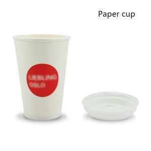 Buy cheap Compostable PLA Lined 280gsm Bamboo Fiber Paper Drinking Cups from wholesalers