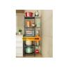 Buy cheap 5 Layers Multi Layer Rotating Kitchen Rack Adjustable Length Height from wholesalers