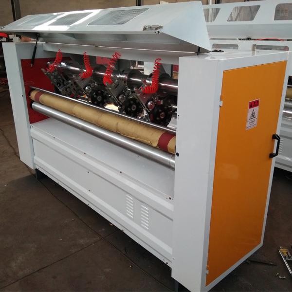 Electric Corrugated Sheet Carton Box Thin Blade Slitter Scorer Slitting Machine