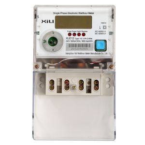 Buy cheap Single Phase Multifunction Energy Meter / Polycarbonate digital electronic energy meters from wholesalers