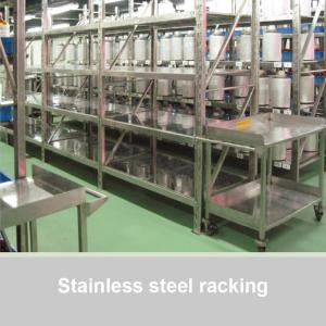 Buy cheap Stainless steel racking Warehouse Storage Rack Warehouse Shelving product