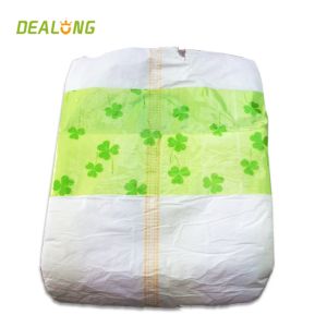 Medium Adults Wearing Diapers Wet Indicator Frontal Page PE Backsheet
