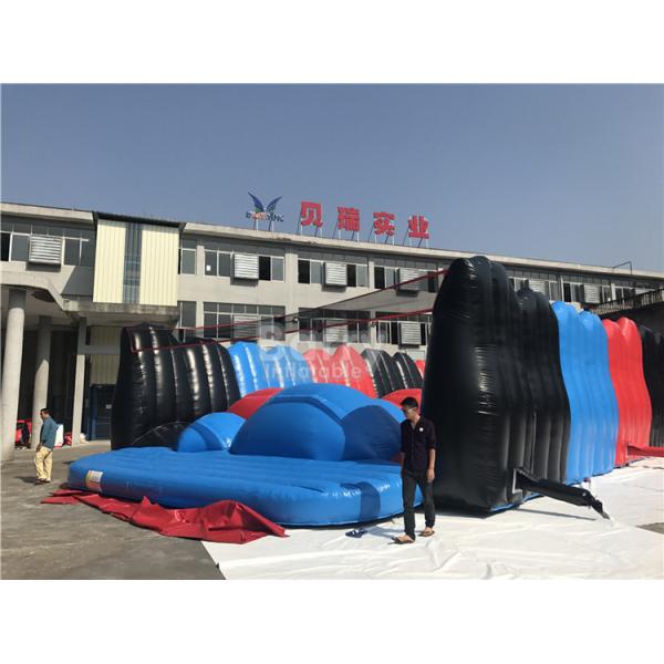Buy cheap Barry Customized Attractive Giant Jump Around Inflatable 5K Obstacle Course Race Successful Case from wholesalers