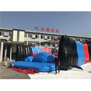 Buy cheap Barry Customized Attractive Giant Jump Around Inflatable 5K Obstacle Course Race Successful Case from wholesalers