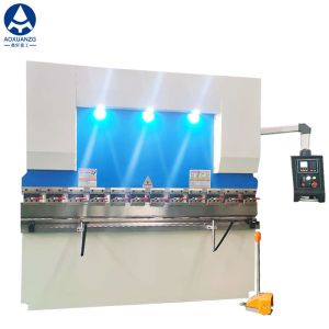 Buy cheap Front Light Hydraulic Press Brakes 63T / 2500MM Blue White from wholesalers