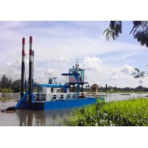 Buy cheap 8 Inch Hydraulic Small Sand Dredger Rotating Cutter Power 30kw from wholesalers