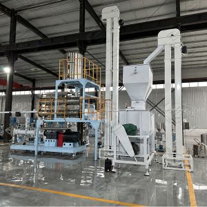 High Efficiency Automatic Pellet Pet Food Extruder Machine With CE And ISO9001