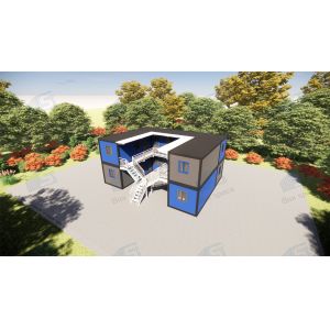 Malaysia Modular Kit House Container Apartment For Rental Business Container