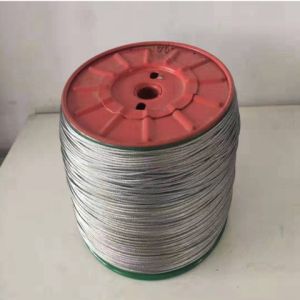 Stainless/Galvanized Steel Wire Rope 7*19 1*3 3*3 7*3 7*4 1*7 7*7 with Various
