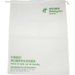Buy cheap Custom Hotel Bags Non woven For Dirty Clothes Laundering from wholesalers