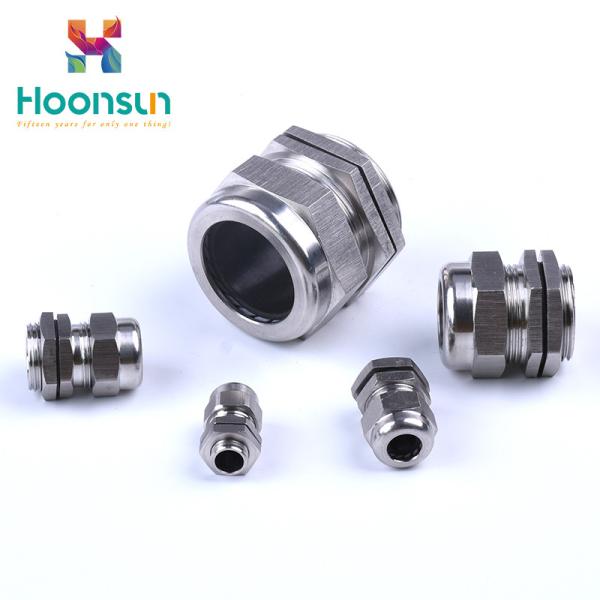Quality 10mm SS316L Stainless Cable Gland Fire Proof NBR Sealing for sale