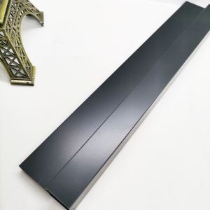 Buy cheap ASTM Metal Stair Trim Black Tile Edge Trim Sandblasting from wholesalers