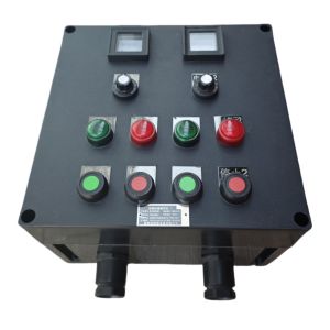 China 220V Explosion Proof Control Station ATEX Approved GRP Anti Corrsion IP66 WF2  Hanging Vertical Mounting For Hazardous Environment Zone1 Zone2 on sale China 220V Explosion Proof Control Station ATEX Approved GRP Anti Corrsion IP66 WF2  Hanging Vertical Mounting For Hazardous Environment Zone1 Zone2 on sale