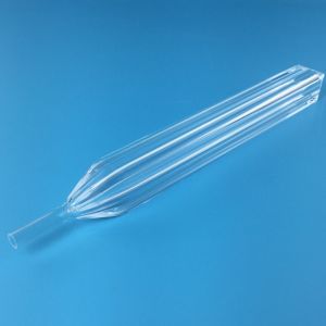 Buy cheap Conical Quartz Tube Customized Shape And Dimension from wholesalers