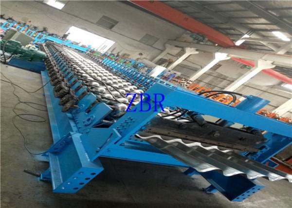 Quality Agricultural Steel Rack Silo Forming Machine 55Kw Gear Drive With Coupling Joint for sale
