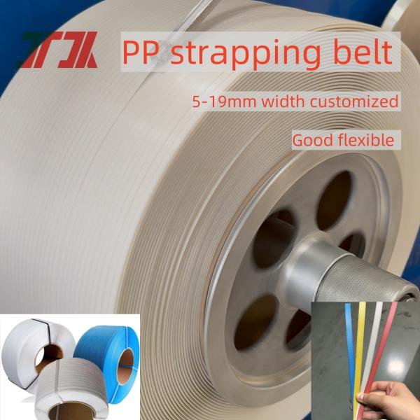 Quality High-Tensile PP Strap For Securing Pallets Maximum Strength 12mm Pp Strapping Band Roll For Safe Shipping for sale