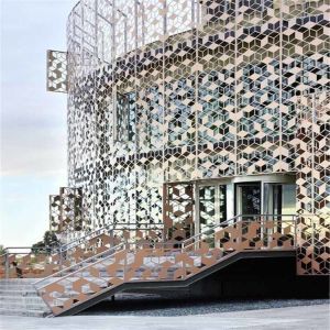 Buy cheap Aluminium Perforated Wall Cladding Panels Exterior 4mm Thickness product