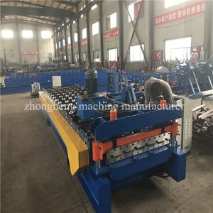 1000 Ibr Roof Sheet Cold Roll Forming Machine With High Speed