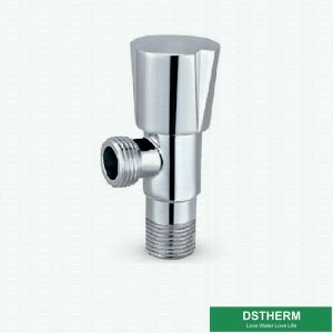 Buy cheap Gold Color Chromed Wall Mounted Kitchen Basin Water Round Handle Quick Open Bathroom Cock Valve Brass Angle Valve from wholesalers