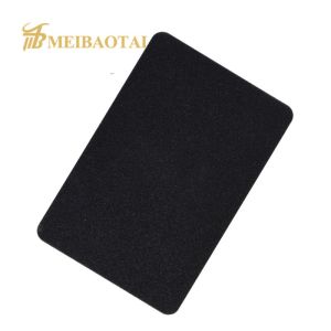 Buy cheap Sandblasted Colorful Decorative Stainless Steel Sheet 0.75mm Thickness Anti Fingerprint from wholesalers