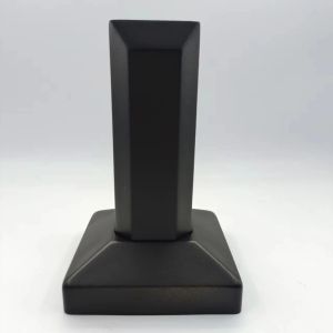 Buy cheap Glass Spigot Clip Precision Investment Casting Glass Clamp in Matt Black with Coating from wholesalers