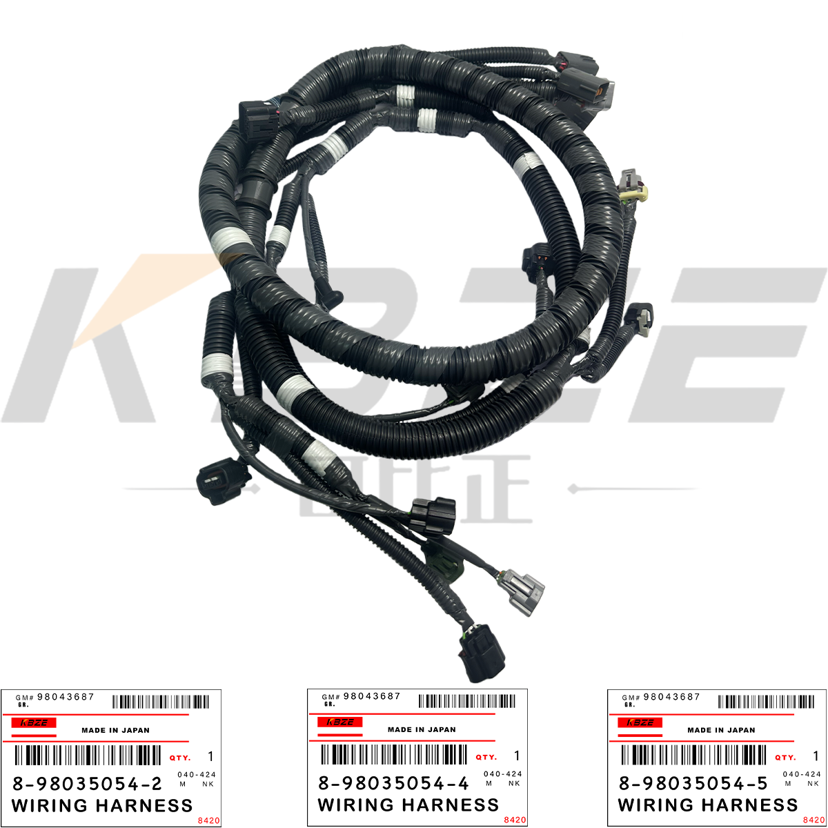 Buy cheap KBZE KLH10620 ISUZU 4JJ1 ENGINE 8-98035054-2 8-98035054-4 8-98035054-5 WIRING HARNESS FOR SUMITOMO SH120-5 SH130-5 JS130 from wholesalers