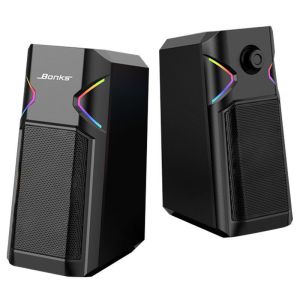 RGB Gaming Computer Speaker USB Laptop Small Audio Super Volume Desktop