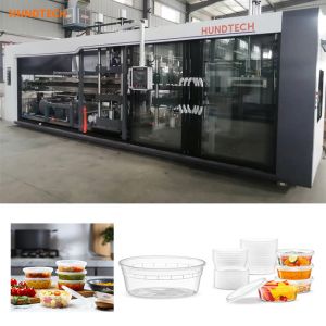 Buy cheap Restuarants Servomotor Disposable Plastic Making Machine Multistations Thermoforming from wholesalers