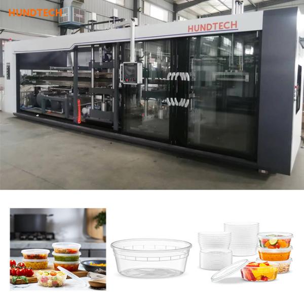 Restuarants Servomotor Disposable Plastic Making Machine Multistations