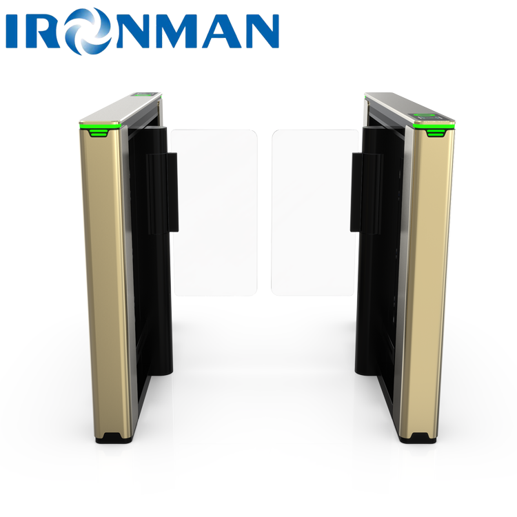 Motorized Speed Gate Turnstile Anti Tailgating Biometric Fast Entry Exit Office