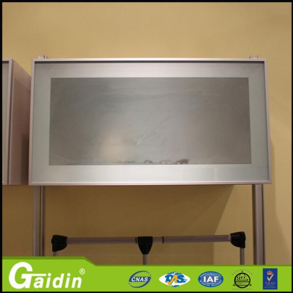 Quality Unbreakable bi-parting tempered glass aluminium kitchen cabinet doors for sale