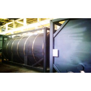 Buy cheap CSC Plated Bitumen Tank Container Direct Heating Asphalt Container from wholesalers